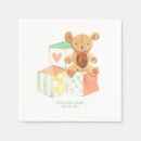 Zoek naar blok servetten Baby shower