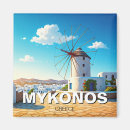Recherche de cyclades magnets Mykonos