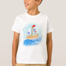 Recherche de bateau enfant tshirts Bateau à voile
