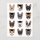 Recherche de frenchie noir cartes postales Dog