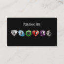 Recherche de conception de mode cartes visite Bijoux