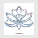 Recherche de lotus mandala autocollants Géométrique