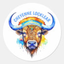 Recherche de bison américain autocollants Ouest