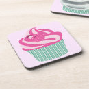 Zoek naar cupcake onderzetters Roze