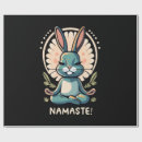 Recherche de yoga namaste papier papier cadeau Méditation