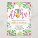 Recherche de aloha ananas invitations Tropical