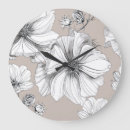 Recherche de dessin botanique horloges Motif