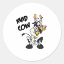 Recherche de vaches drôles autocollants Animaux de ferme