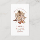 Recherche de jardin vintage cartes visite Aquarelle