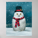 Recherche de hibou neigeux posters Hiver