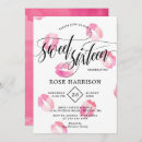 Recherche de rouge à lèvres rose invitations Aquarelle