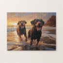 Recherche de brun chocolat puzzles Chiot