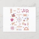 Zoek naar elementen briefkaarten Wetenschap