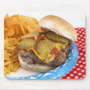 Recherche de hamburger tapis souris Barbecue