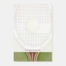Recherche de tennis post its Raquette