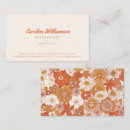 Recherche de style bohème cartes visite Professionnel
