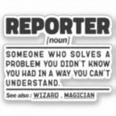Recherche de reporté autocollants Déclaration