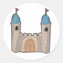 Recherche de dessin de château autocollants Pour tous