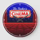 Recherche de cinéma horloges Salle de cinéma