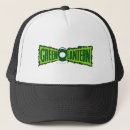Recherche de flammes casquettes Logo vert de lanterne