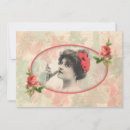 Recherche de femme de victorian invitations Vintage