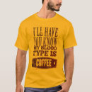 Zoek naar mijn bloedgroep is tshirts Grappig