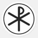 Recherche de chi rho autocollants Jésus