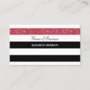 Recherche de paillettes rouges cartes visite Client(e)