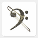 Recherche de musicien de jazz autocollants Instrument