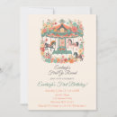 Recherche de de carrousel anniversaire invitations Girl