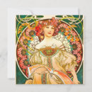 Recherche de alphonse mucha invitations Femme