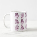 Recherche de rouge foncé tasses Marron