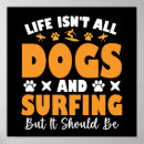 Recherche de la vie est une plage posters Surf