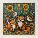 Recherche de renard puzzles Forêt