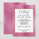 Recherche de alligator baby shower invitations Rose