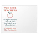 Zoek naar teacher notitieblokken Typografie