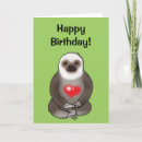 Recherche de paresse cartes anniversaire cartes Animaux