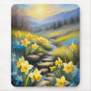 Recherche de fleurs montagne tapis souris Montagnes