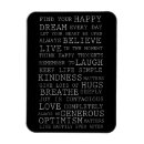 Zoek naar positieve gedachten magneten Inspirerend