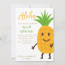 Recherche de ananas tropical invitations Fête du pool