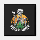 Recherche de fantôme drôle magnets Noir et blanc
