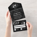 Recherche de skeleton mariage invitations Élégant