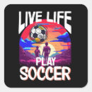 Recherche de père du football autocollants Athlète