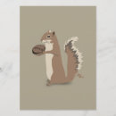 Recherche de écureuil invitations Drôle