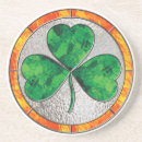 Recherche de shamrock dessous de verres Célébration