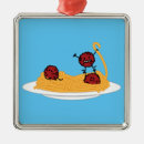 Recherche de nourriture italienne ornements Spaghetti