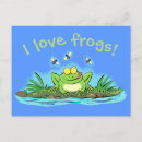Recherche de grenouille mignonne cartes postales Amphibiens
