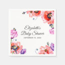 Zoek naar papaver bloemen servetten Baby shower