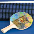 Recherche de peinture colorée raquettes ping pong Animal