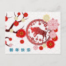Recherche de nouvel an chinois cartes postales Floral